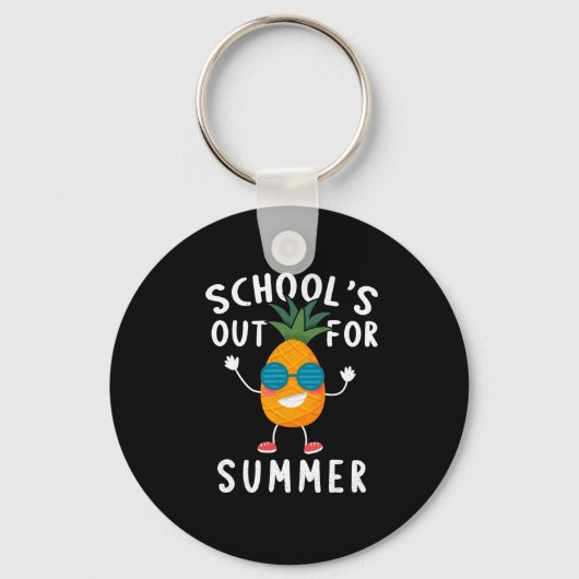 Porte-clés Écoles en été (Recto)
