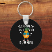 Porte-clés Écoles en été (Recto)