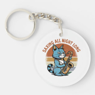 Porte-clés Économiser toute la nuit - Pour les joueurs de sax