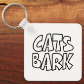 Porte-clés Écorce de chats (Recto)