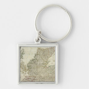 Porte-clés Ecosse composite ou Grande-Bretagne du Nord