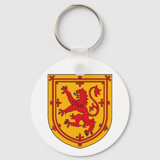 Porte-clés Écosse Lion Rampant Bouclier (Recto)