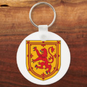 Porte-clés Écosse Lion Rampant Bouclier (Recto)