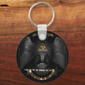Porte-clés Ecosse Rite 32 Degree Mason Eagle (Recto)