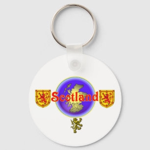 Porte-clés Ecosse rouge : -)
