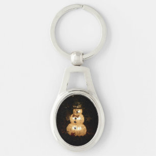 Porte-clés Écran Luminaire Snowman