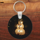 Porte-clés Écran Luminaire Snowman (Recto)