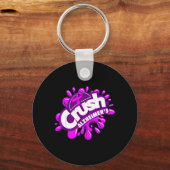 Porte-clés Écraser Alzheimer (Recto)