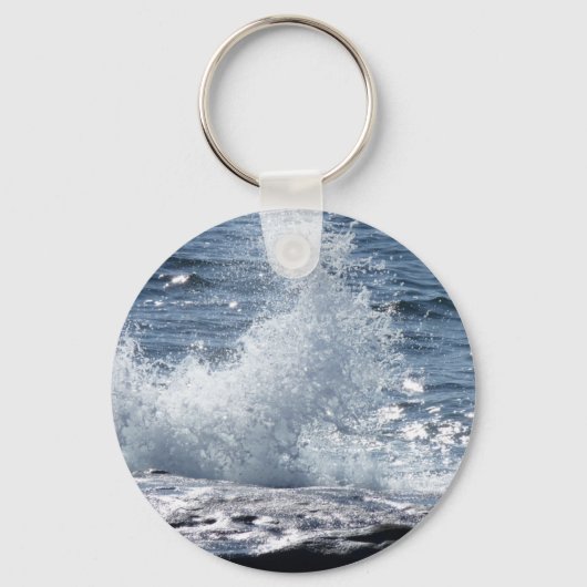 Porte-clés Écraser des vagues (Recto)