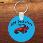 Porte-clés Écrepoisson rouge (Recto)