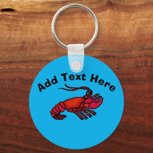 Porte-clés Écrepoisson rouge (Recto)