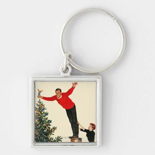 Porte-clés Écrimage de l'arbre (Devant)