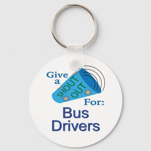 Porte-clés Écrire pour les conducteurs de bus (Recto)