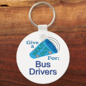 Porte-clés Écrire pour les conducteurs de bus (Recto)