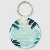 Porte-clés Écriture biblique Ésaïe 26:3 (Recto)