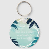 Porte-clés Écriture biblique Ésaïe 26:3 (Verso)