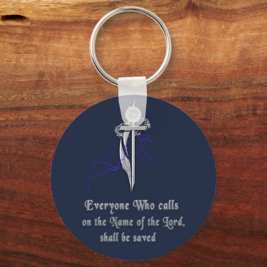 Porte-clés Écriture chrétienne (Recto)