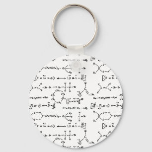 Porte-clés Écriture de formule chimique
