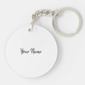 Porte-clés Écriture de la Bible Isaïe Attendez sur l'aigle Se (Dos)