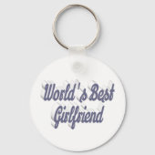 Porte-clés Écriture grise de Girlfriend (Recto)