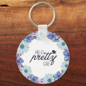 Porte-clés Écriture Verse Message spirituel Royaume (Recto)