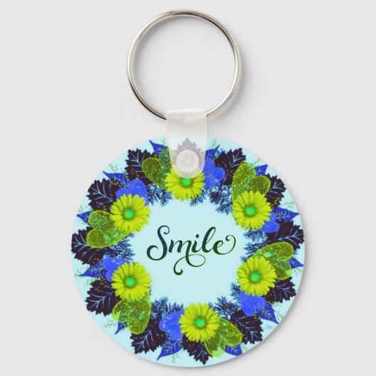 Porte-clés Écriture Verse Message spirituel Royaume (Recto)