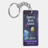 Porte-clés Écrivain Auteur Promotion Espace Science-Fiction (Devant gauche)