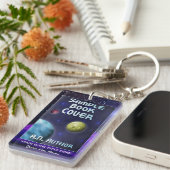 Porte-clés Écrivain Auteur Promotion Espace Science-Fiction (Devant droit)