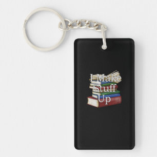 Porte-clés Ecrivain Drôle Auteur Écrire I Écrire Livres