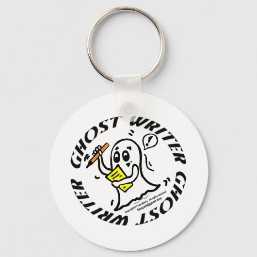 Porte-clés Écrivain fantôme (Recto)