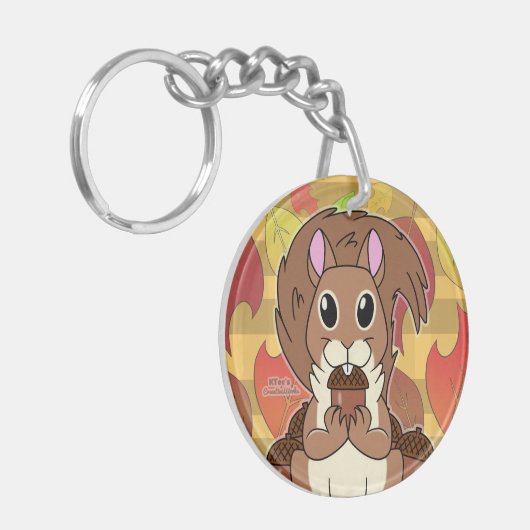 Porte-clés Écureuil - (Devant gauche)