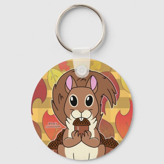 Porte-clés Écureuil - (Recto)