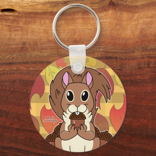 Porte-clés Écureuil - (Verso)