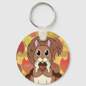 Porte-clés Écureuil - (Verso)