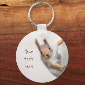 Porte-clés Écureuil curieux (Recto)