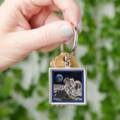Porte-clés Écureuil dans l'espace (main)