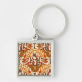 Porte-clés Écureuil d'automne sur blanc (Devant)