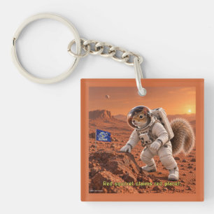 Porte-clés Écureuil sur Mars