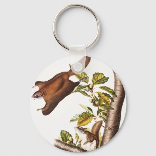 Porte-clés Écureuil volant de l'Oregon (Pteromys Origonensis) (Recto)