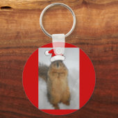 Porte-clés Écureuils de Noël (Recto)