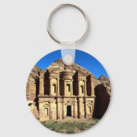 Porte-clés Ed-Deu, temple, Petra, Jordanie (Recto)