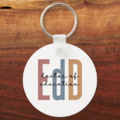 Porte-clés EdD Docteur En Éducation (Verso)