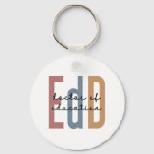 Porte-clés EdD Docteur En Éducation (Verso)