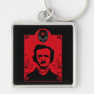 Porte-clés Edgar Allan Poe Black Raven