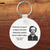 Porte-clés Edgar Allen Poe Citation 4b (Recto)