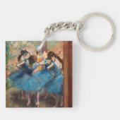 Porte-clés Edgar Degas - Danseuses en bleu (Dos)