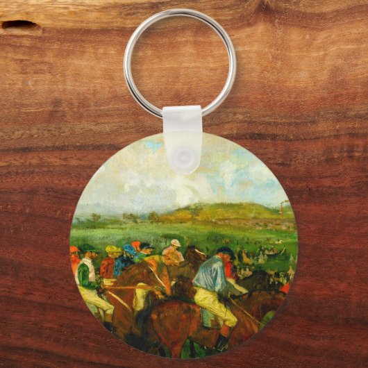 Porte-clés Edgar Degas Équitation (Recto)