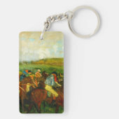 Porte-clés Edgar Degas Équitation (Dos)