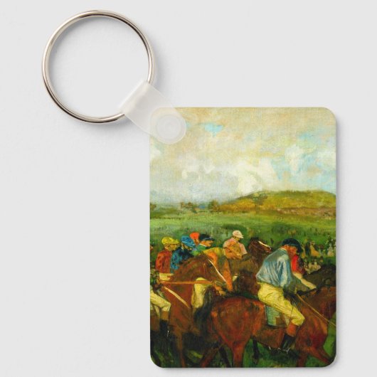 Porte-clés Edgar Degas Équitation (Recto)