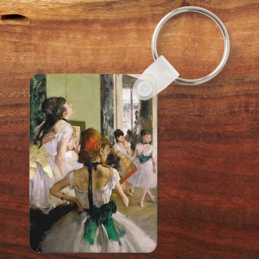 Porte-clés Edgar Degas La Classe Danse (Verso)